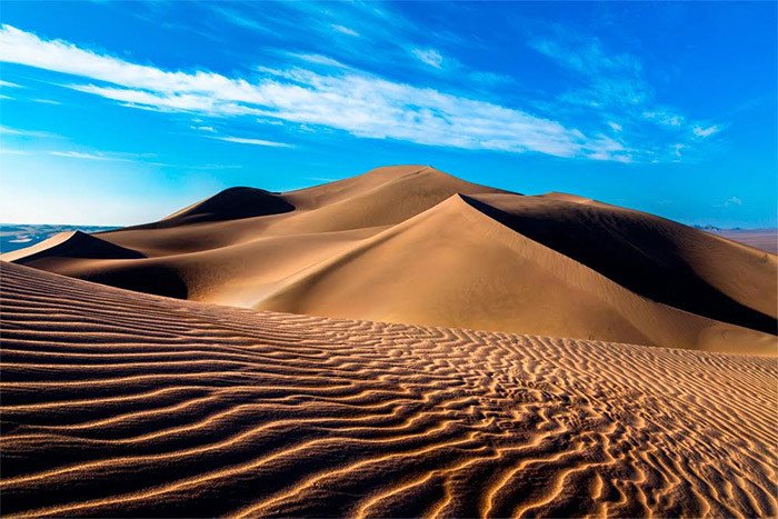 Desierto de Lut. Dunas de arena en Rig-e Yallan. Naser Mizban. UNESCO.