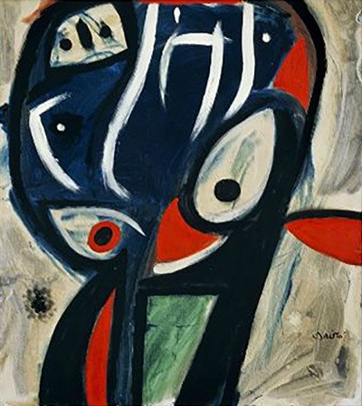 Joan Miró. Personnage/ Personaje. 1977.