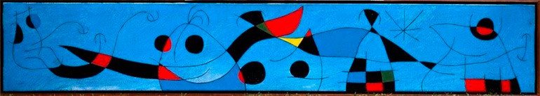 Joan Miró. Peinture (Per a David Fernández Miró) / Pintura (Para David Fernández Miró), 1965.