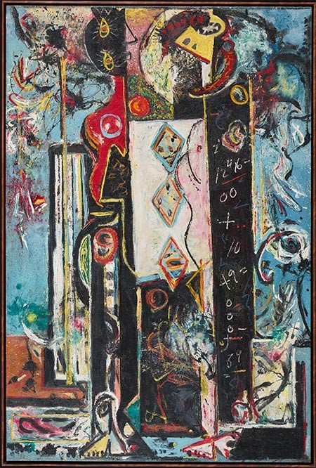 Jackson Pollock. Masculino y femenino. 194243.