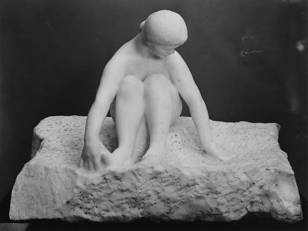 Auguste Rodin. A la orilla del mar. Hacia 1907. Marmol. Gift of Thomas F. Ryan, 1910. MET Museum