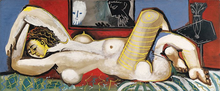 Susana y los ancianos. Pablo Picasso. 1955.