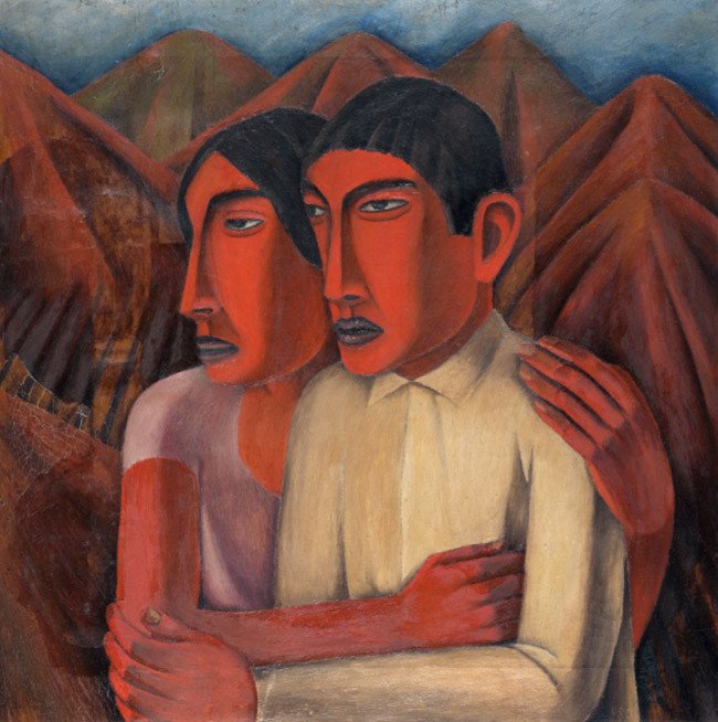 Rufino Tamayo. Hombre y mujer. 1926.