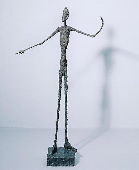 Alberto Giacometti. Man Pointing. 1947. Bronce © Alberto Giacometti Estate, ACS/DACS, 2017