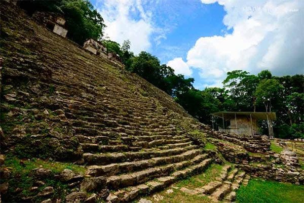 Zona Arqueológica Bonampak, Chiapas. Foto Mauricio Marat INAH.