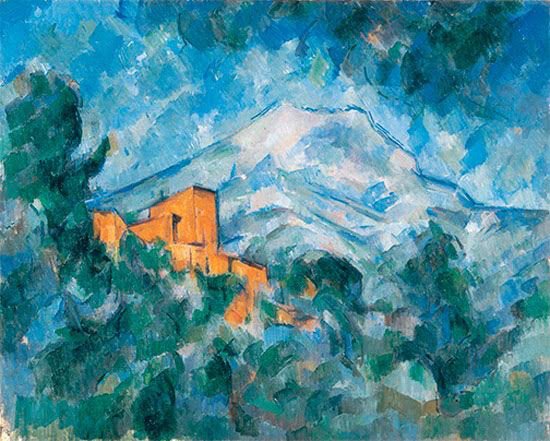 Paul Cézanne, Monte Sainte-Victoire and Château Noir, c.1904-06. Collection Ishibashi Foundation 