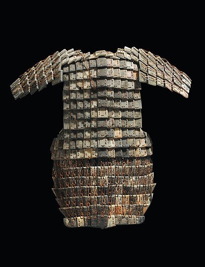 Model Armor. Qin dynasty (221206 B.C.).