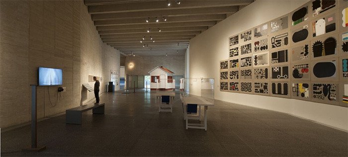  Vacío perfecto. Una lectura de la Colección MUSAC. Vista de la exposición en MUSAC, 2017.