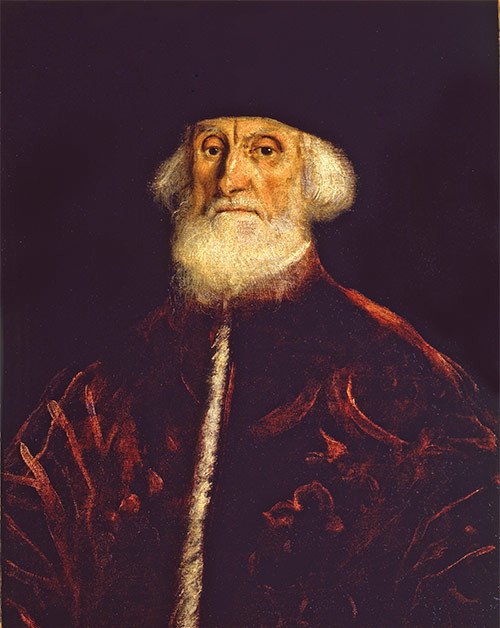 Retrato del Procurador Jacopo Soranzo. Tintoretto. Jacopo Robusti. 1550-1551.