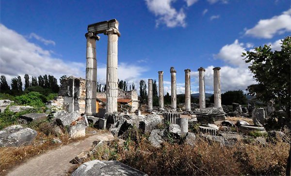 Aphrodisias: Templo de Afrodita. © M. Ilg?m/UNESCO