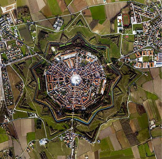 Venetian Works of Defence between 15th and 17th centuries: Stato da Terra  western Stato da Mar Croatia, Italy, Montenegro. Municipality of Palmanova. UNESCO.