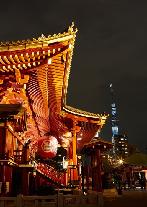 Templo Sensoji, situado en el barrio de Asakusa, Tokio. Imagen Turismo de Tokio