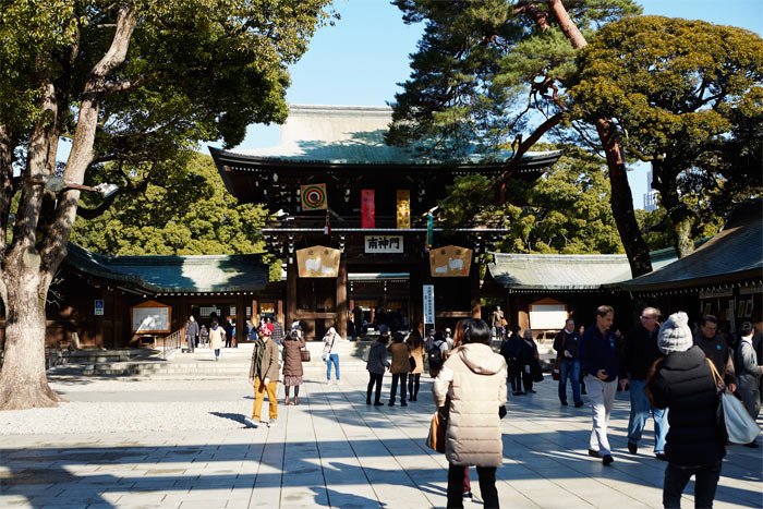 Santuario Meiji, en Tokio, uno de los más populares de todo Japón. Imagen Turissmo de Tokio