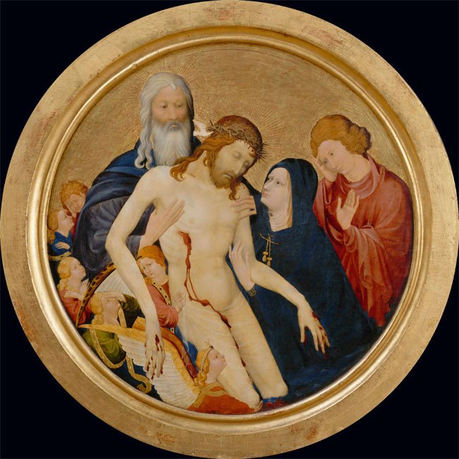 La Grande Pietà ronde, Johan Maelwael, c. 1400 © 2009 Musée du Louvre, Erich Lessing