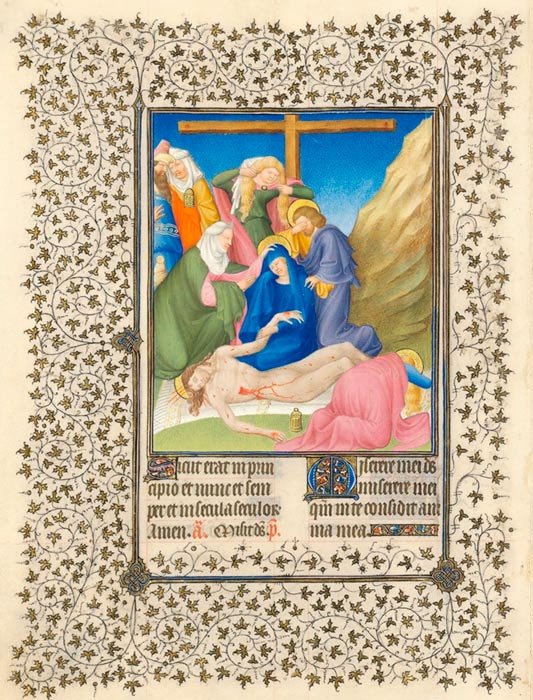 Hermanos Limbourg, Las Bellas Horas del Duque de Berry, Bourges, 1405-c. 1408, NewYork, The Metropolitan Museum of Art