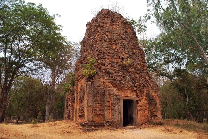Templo en Sambor Prei Kuk, el paisaje arqueológico y cultural de la antigua Isanapura, en la actual Camboya.  © So Sokun Theary /UNESCO