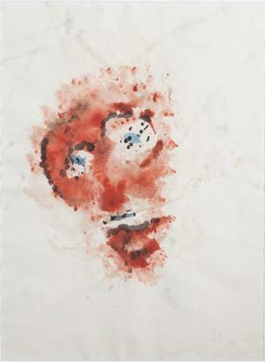 Henri Michaux. Sin título, 1981. Acuarela sobre papel. Colección particular. Guggenheim/bilbao