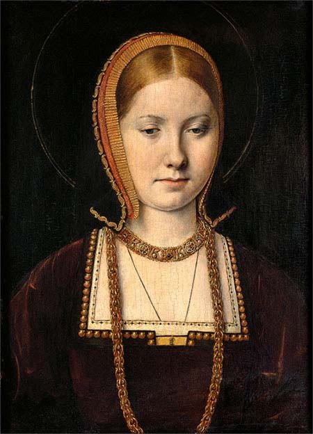 Michel Sittow, María Rosa Tudor, hermana de Enrique VIII. c. 1514, Kunsthistorisches Museum, Gemäldegalerie, Viena