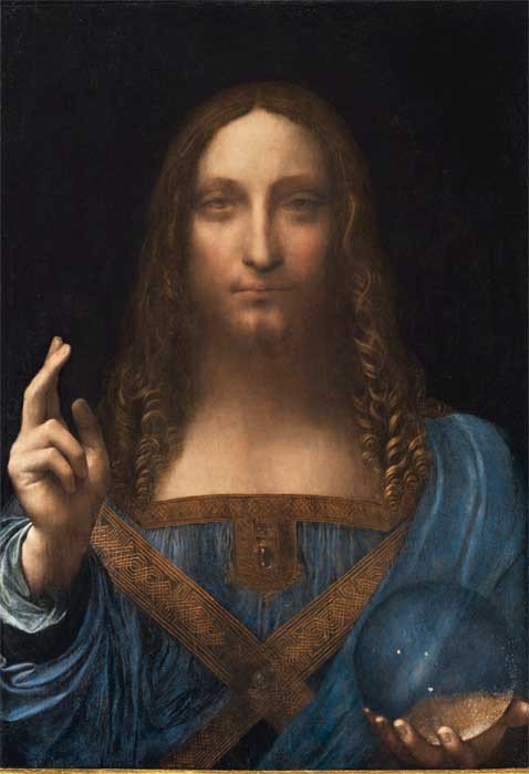 El alto precio pagado en subasta por la obra Salvator mundi, de Leonardo da Vinci, fue noticia en 2017