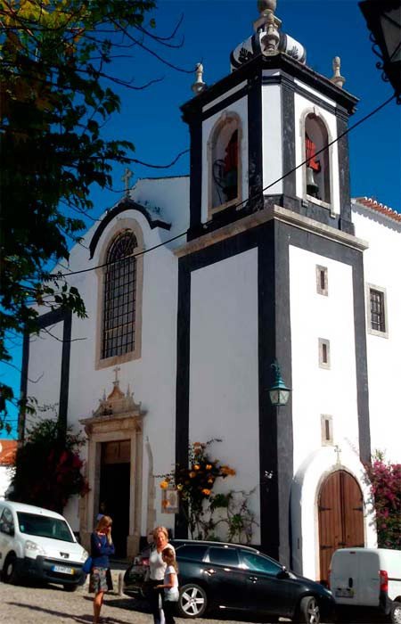Óbidos: iglesia de San Pedro. Imagen de Guiarte.com