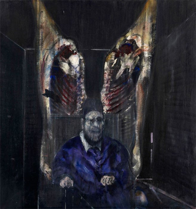 Francis Bacon. Figura con carne, 1954. Harriott A. Fox Fund, 1956.1201.. Chicago (IL), Art Insitute of Chicago. © 2017. The Art Institute of Chicago / Art Resource, NY/ Scala, Florence © The Estate of