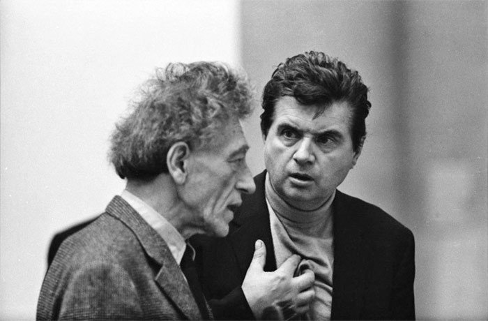 Alberto Giacometti y Francis Bacon, 1965 © Graham Keen
