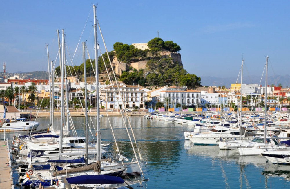 Denia, en el Mediterráneo español, una tranquila ciudad con excelente gastronomía. Imagen de Guiarte.com