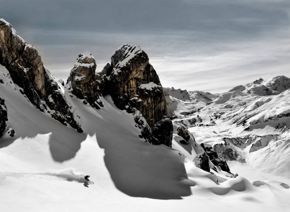 Impresionante paisaje en el entorno de St. Anton am Arlberg. Imagen Josef Mallaun/ Turismo de Austria.