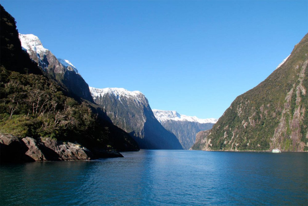 Milford Sound, según Rudyard Kipling, es la octava maravilla del mundo. Imagen de Yakahide Nakazawa/Turismo de Nueva Zelanda