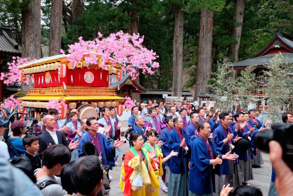 Yayoi Matsuri, un festival de 1.200 años de historia. Imagen de Nikko Turismo