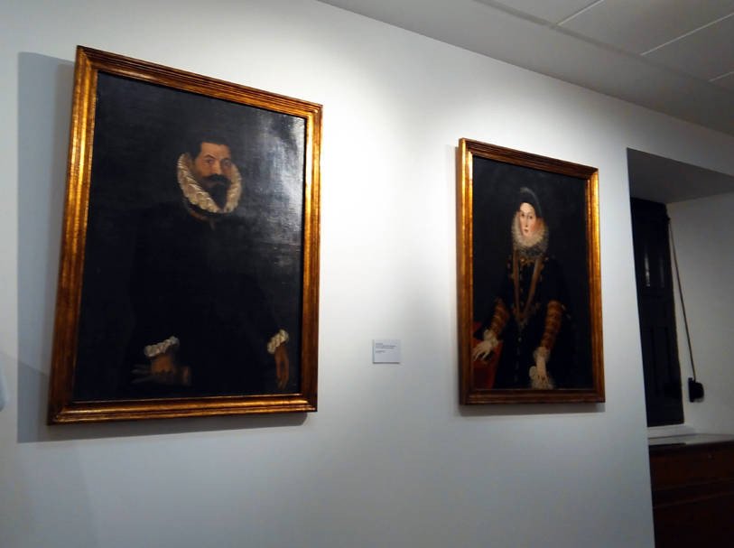 Los cuadros de los fundadores del convento (S.XVI), expuestos en el Museo de las Dominicas de Almagro