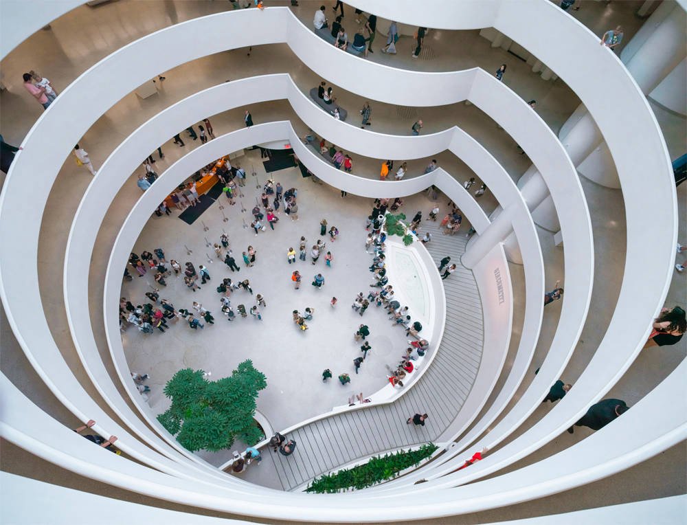 El Solomon R. Guggenheim Museum, New York. Foto David Heald © The Solomon R. Guggenheim Foundation, New York