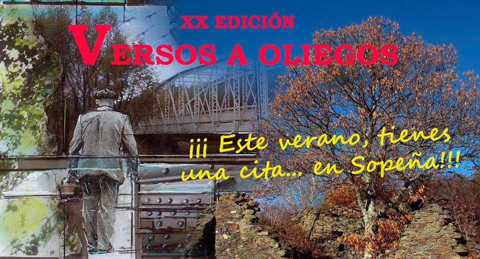El ocho de agosto, en Sopeña, la XX edición de Versos a Oliegos