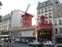 El Moulin Rouge, conocido saló...