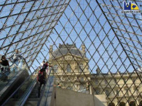 Foto del Louvre, desde dentro...