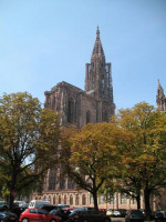 La Catedral de Estrasburgo.