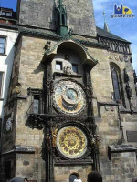 Reloj astronómico de Praga. Fo...
