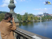 Rio Moldava en Praga. Foto Gui...
