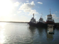 Barcos del puerto de Natal