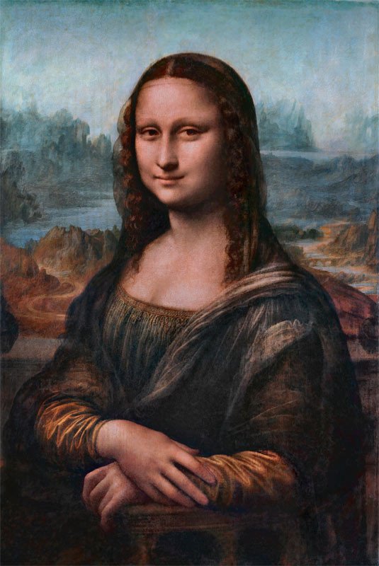La Gioconda, de Leonardo da Vinci: Fuente Dianelos - https://commons.wikimedia.org/w/index.php?curid=70955041