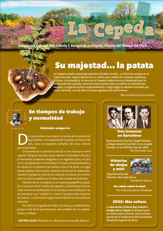 Imagen de Revista de la Cepeda: Nuevo número