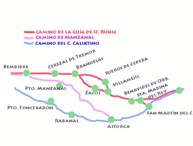 El paso por los Montes de León