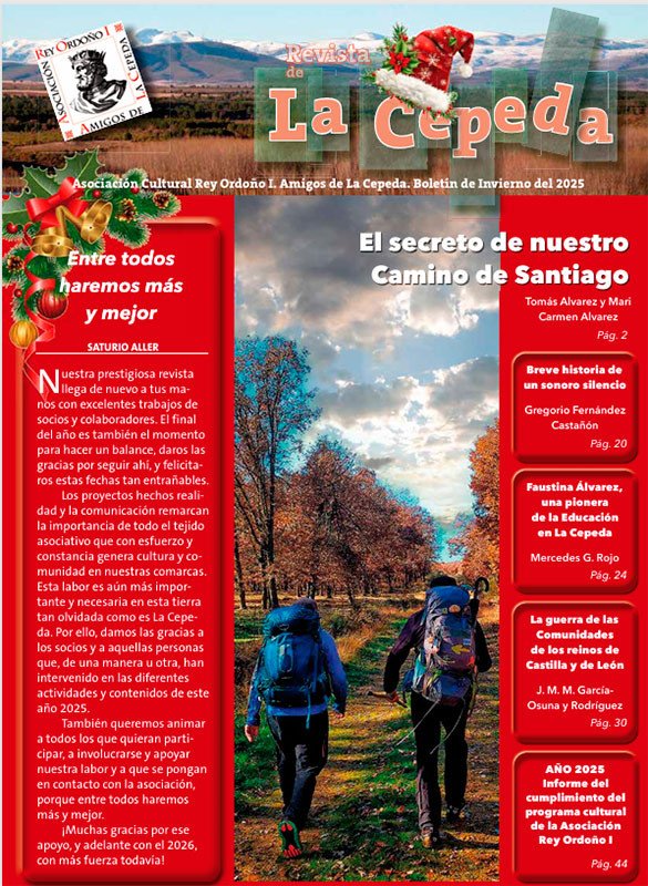 Portada de la Revista de la Cepeda. Navidad de 2025