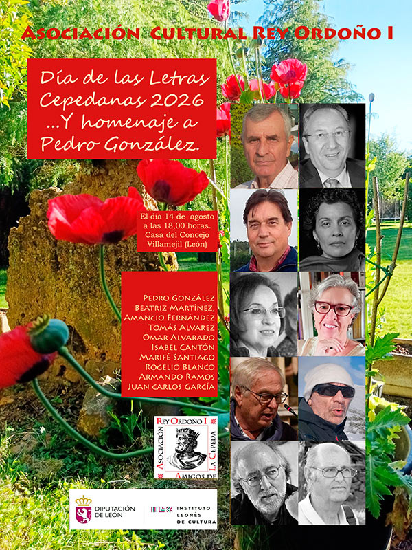 Imagen de Día de las Letras Cepedanas con homenaje a Pedro González