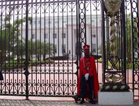 Dakar. El palacio presidencial...