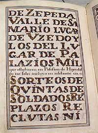 Texto sobre privilegios de los hidalgos cepedanos. Archivo de León. Foto guiarte