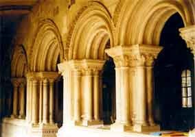 Detalle de la basílica de Vézelay. Foto guiarte. Copyright