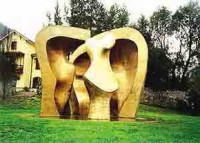 Escultura de Henry Moore, en G...