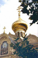 Bella cúpula de la Iglesia Rus...