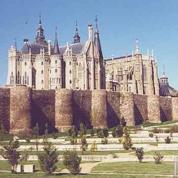 el bellísimo conjunto monumental de Astorga. fotografía de guiarte.com